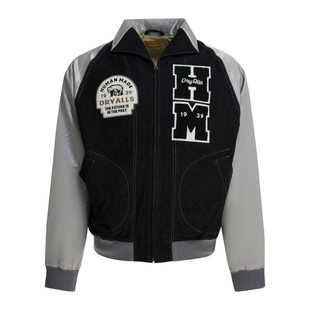 Human Made Satin Varsity Bomber Jacket Tag Size XL Men
